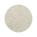 Blends Grigio Circle white marble circle tile with subtle grey veining