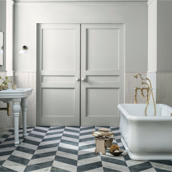 Triangle Marble Tile 30.5 x 30.5cm
