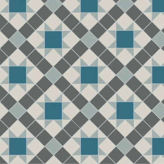 Blenheim Dover White, Grey, Pugin Blue & Revival Grey