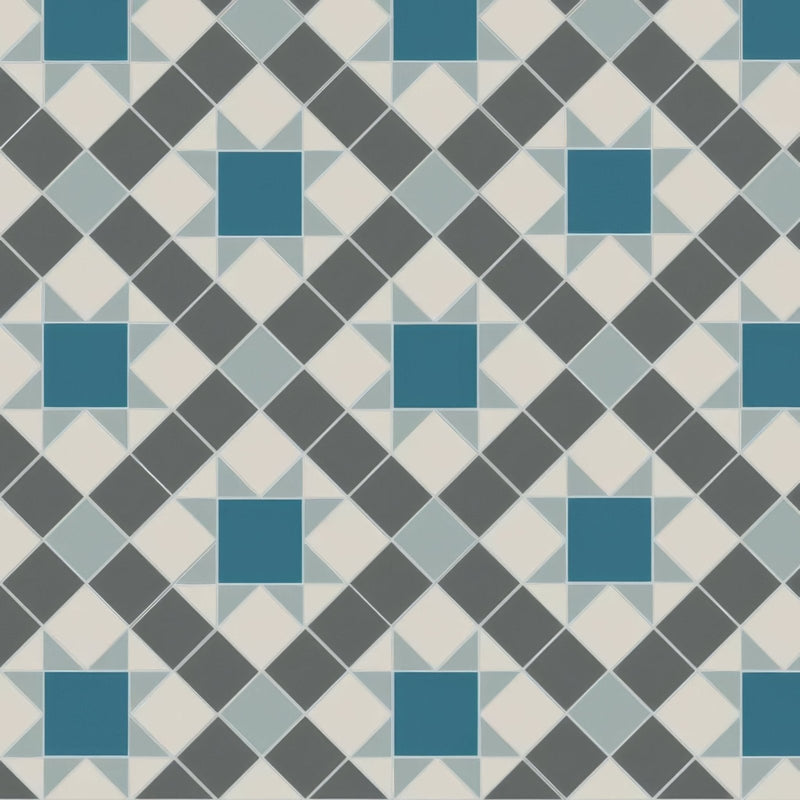 Blenheim Dover White, Grey, Pugin Blue & Revival Grey