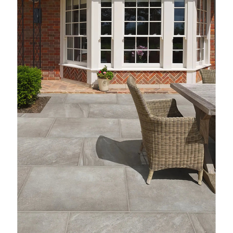 Blenheim Paving Porcelain White