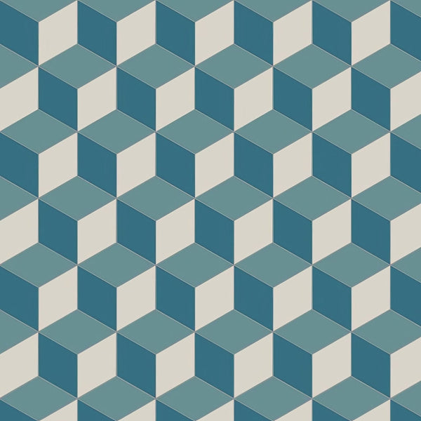 Dover White, Pugin Blue & Blue