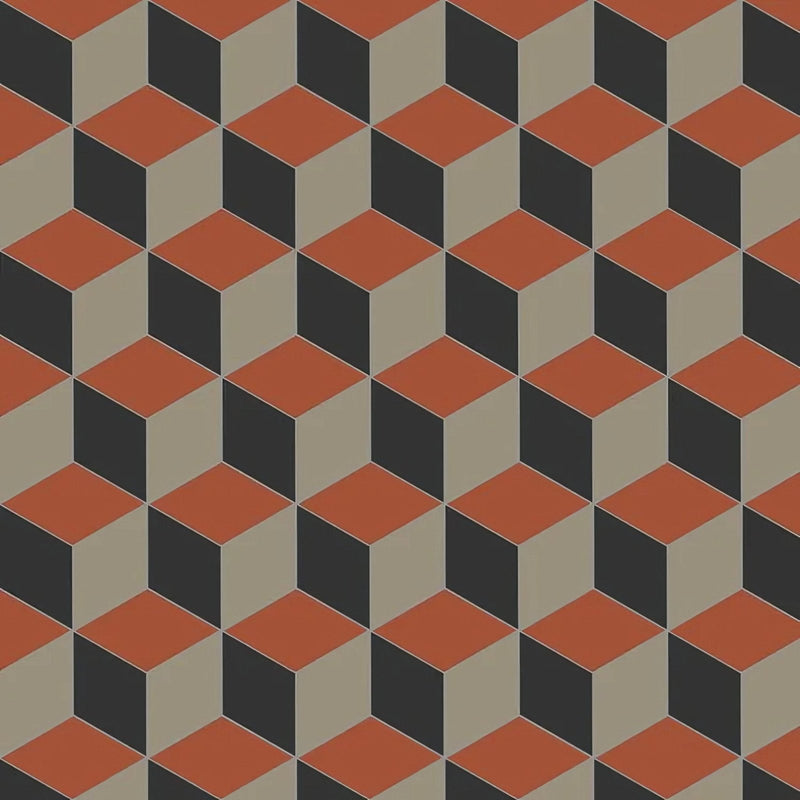 Bloomsbury Red, Black & Holkham Dune