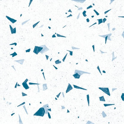 Blue Fragment 20x20cm