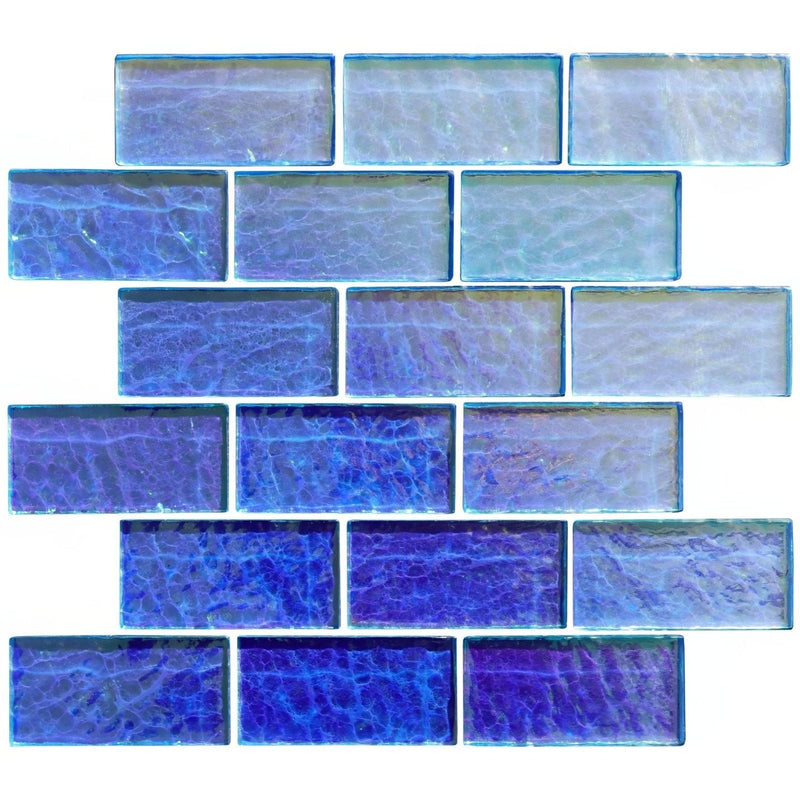 Blue Gloss Mosaic Radiance