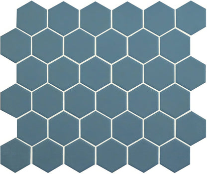 Blue/Grey Hexagon Slip Resistant