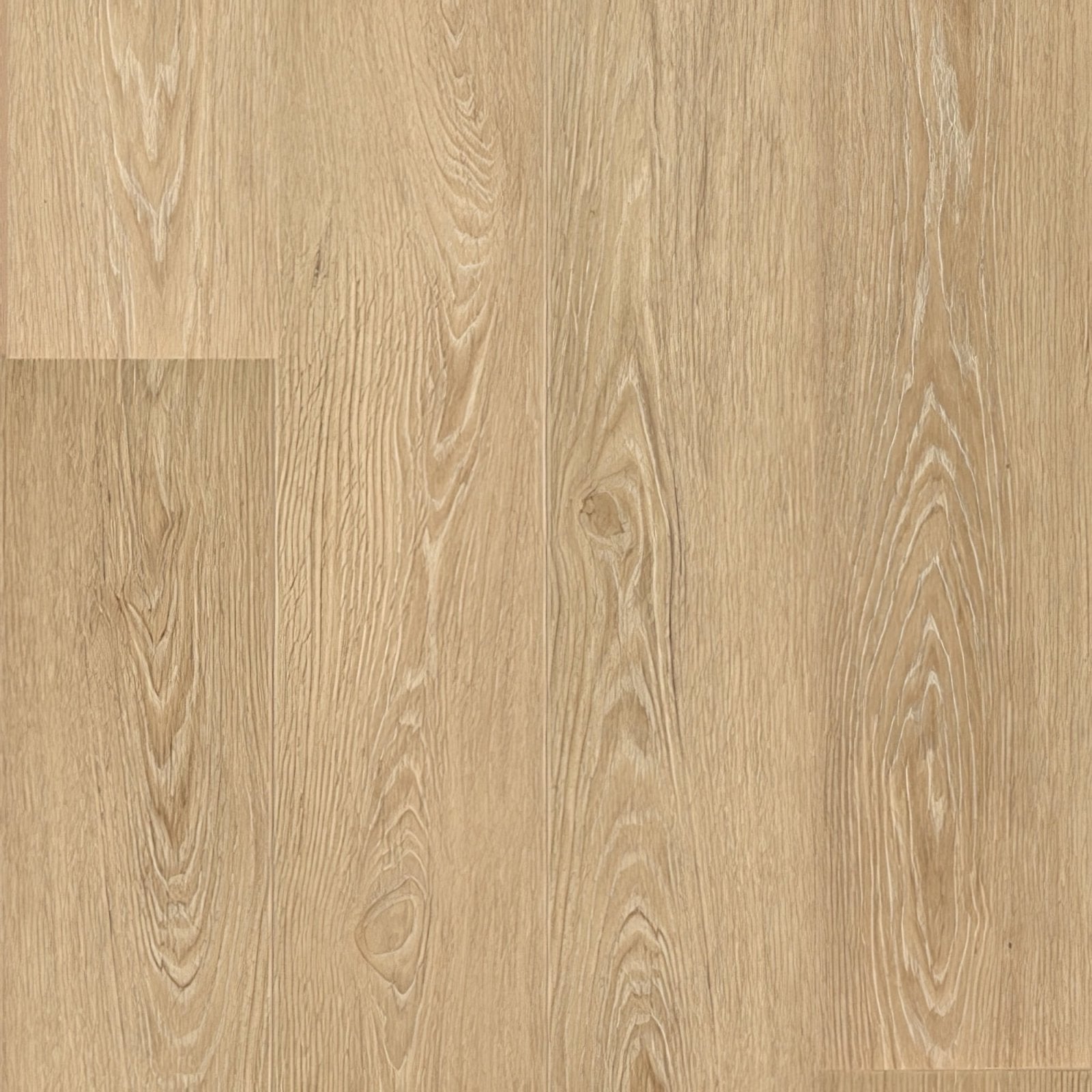 Blush f006 long vinyl planks with light oak hardwood flooring look featuring natural wood grain and subtle knots