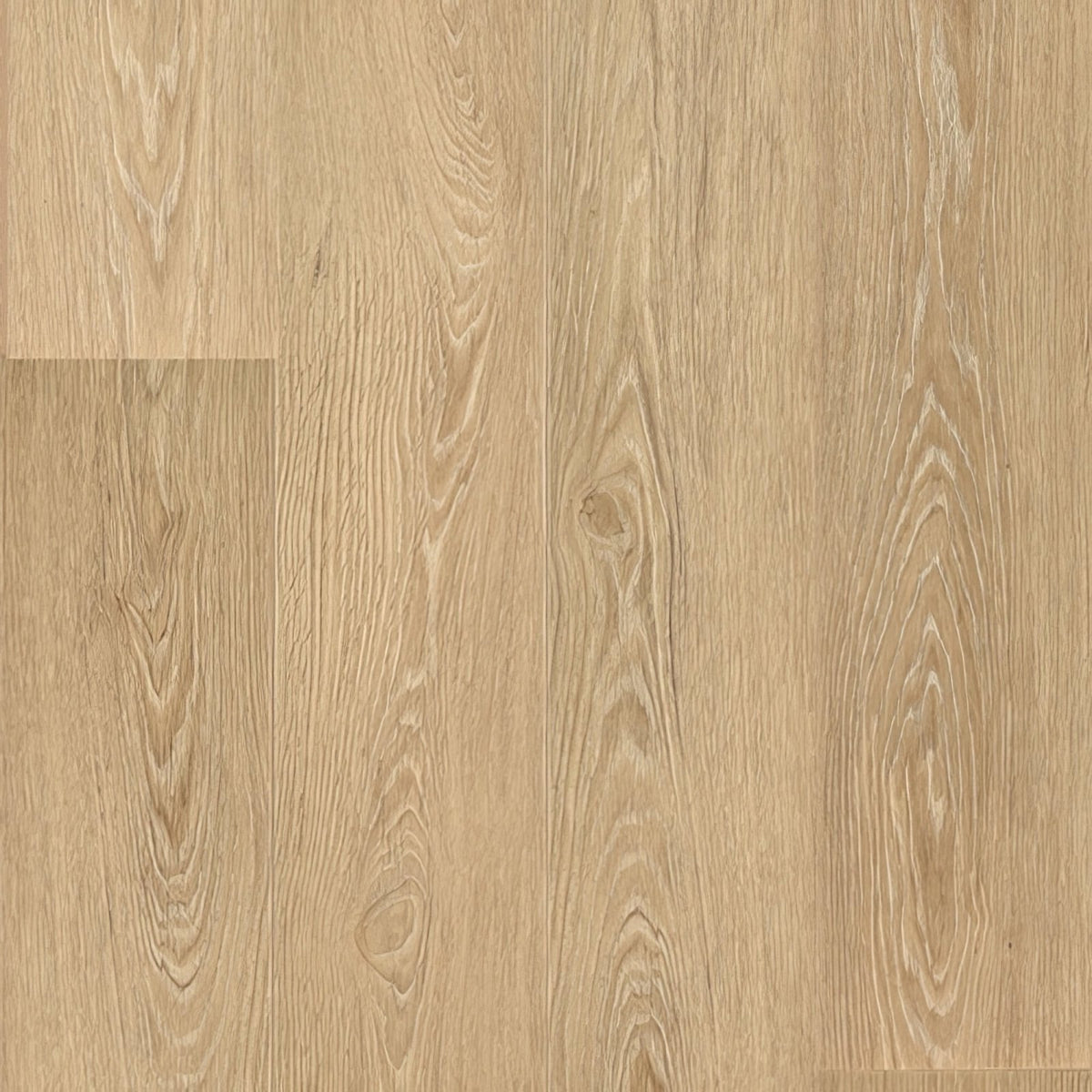 Blush f006 long vinyl planks with light oak hardwood flooring look featuring natural wood grain and subtle knots