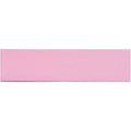 A sleek rectangular blush smooth brick tile in pink ceramic with a smooth glossy finish