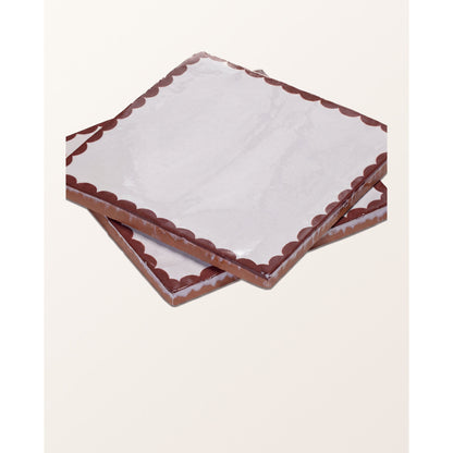 STUDIO Bobbin Ceramic Wine Wall Tile 13x13cm - thumbnail 2