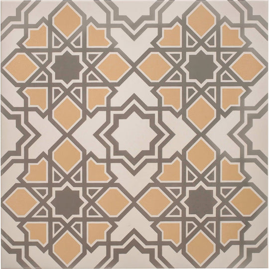 Bolero Yellow/Stone on Chalk - alternate view