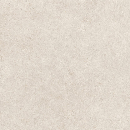Beige textured boost stone white tile with subtle speckles in 120 x 120cm size for flooring and walls