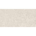 Beige textured ceramic tile with a subtle speckled finish boost stone white 60 x 120cm for flooring and walls