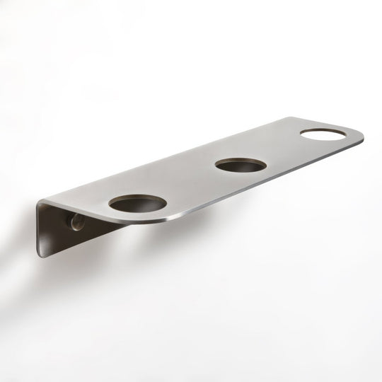 Bottle Holder 3 Hole Brushed Stainless Steel