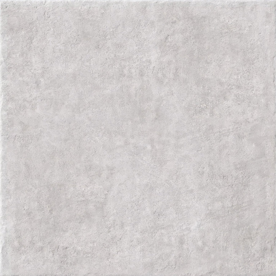 Bourgogne grey gray textured square tile with a subtle mottled finish for indoor and outdoor use