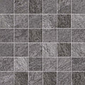 Bravestone grey mosaico 30 x 30cm gray stone mosaic tile with textured natural surface and subtle tone variations