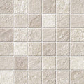 Beige stone mosaic tile bravestone gypsum mosaico 30 x 30cm with textured natural surface for wall or floor use