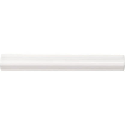 Brilliant White Astragal Moulding Ceramic Wall Tile 152x21mm