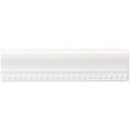 Brilliant White Hogarth Moulding Ceramic Wall Tile 152x38mm