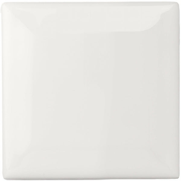 Brilliant White Metro Bevelled Tile 75 x 75mm