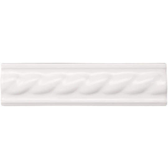 Brilliant White Rope Moulding