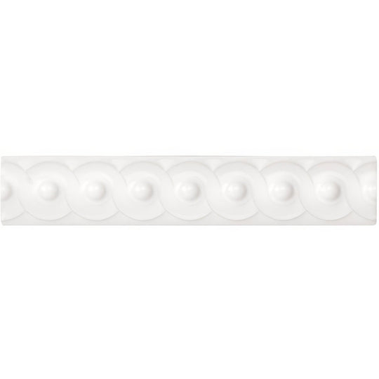 Brilliant White Scroll Moulding