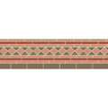 Bronte Red Green and Buff