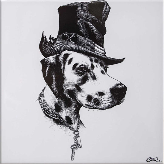 Rory Dobner Brooklyn Dalmatian Dog Tile - Ceramic