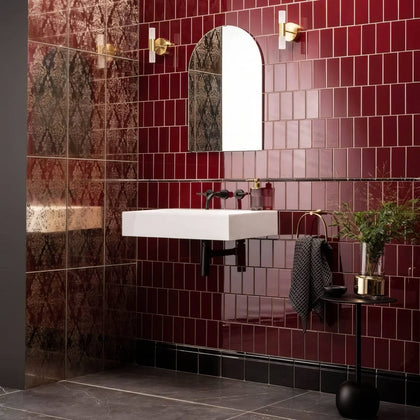 Burgundy Half