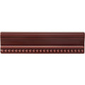 Burgundy Hogarth Moulding Ceramic Wall Tile 152x38mm