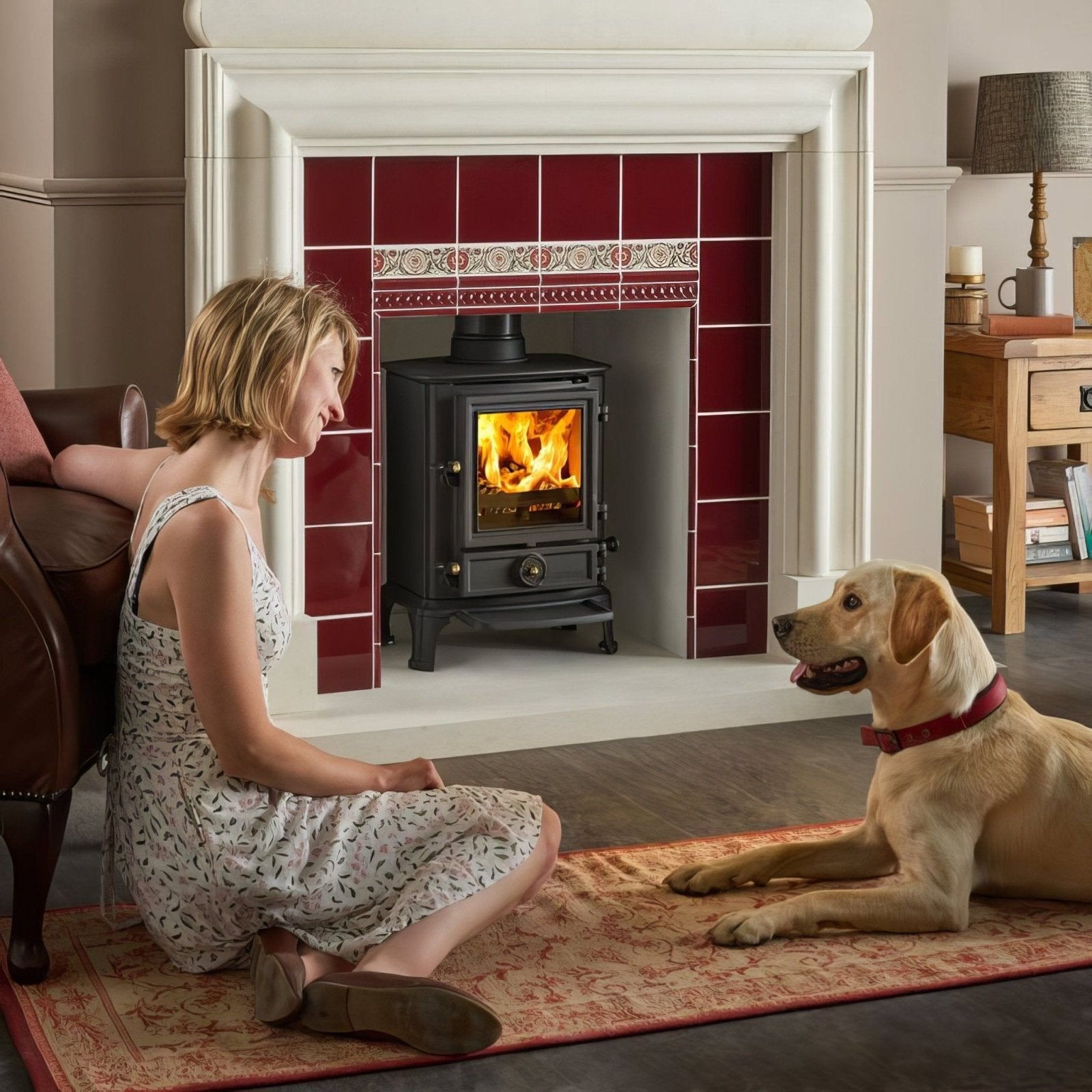 Burgundy Omega Moulding