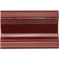 Burgundy Plain Cornice Ceramic Wall Tile 152x75mm