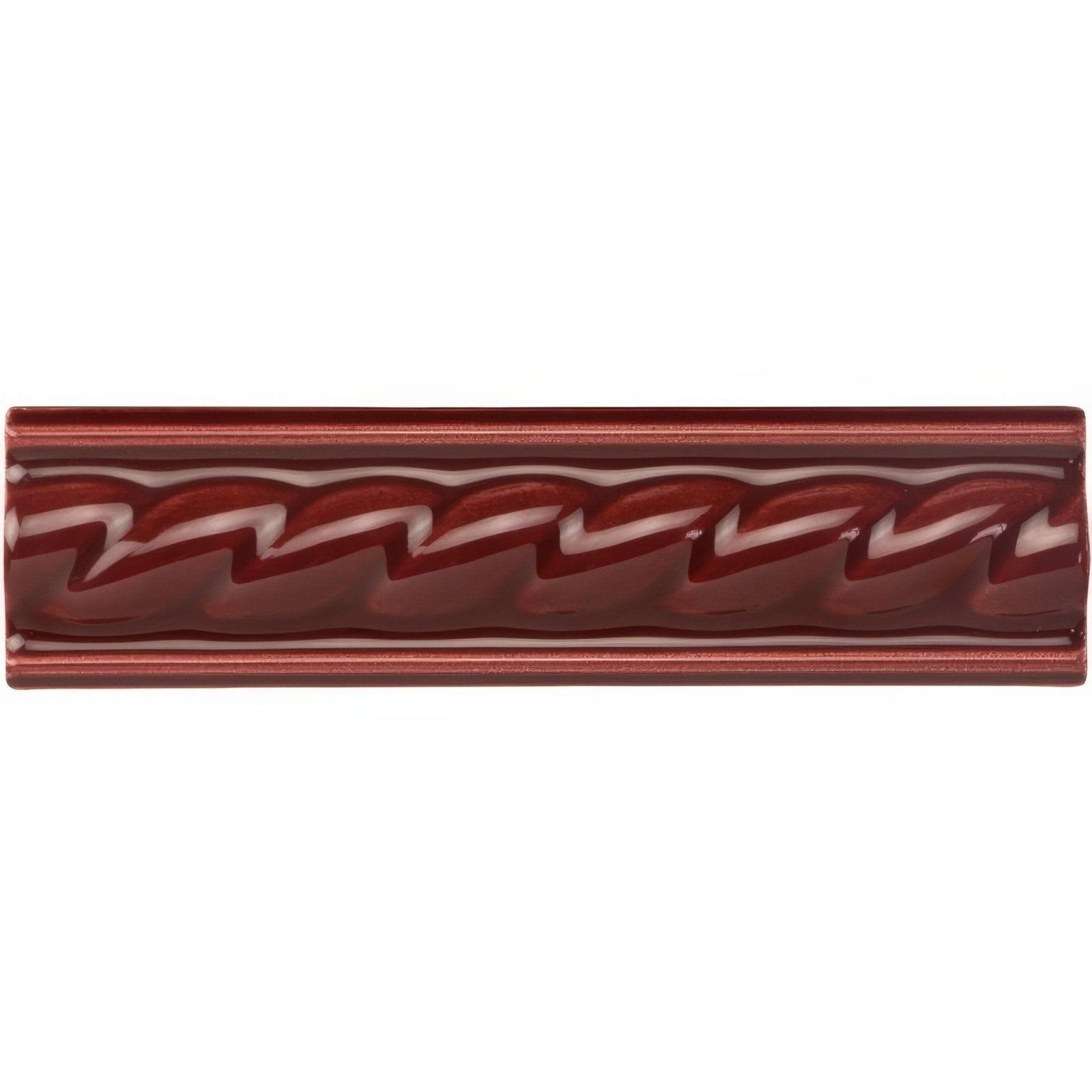 Burgundy Rope Moulding