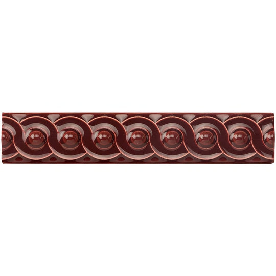 Burgundy Scroll Moulding
