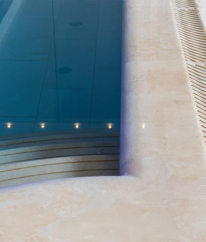 Buscot Limestone Etched Bullnose Coping