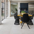 Buscot Limestone Etched Finish in a kitchen setting