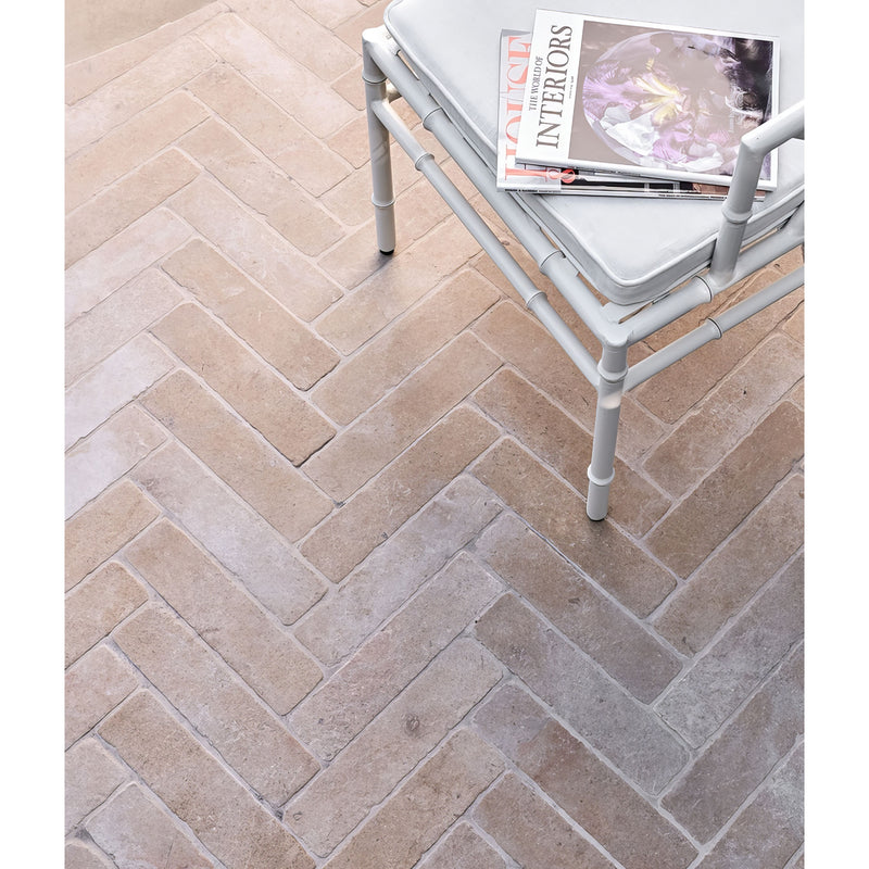 Buscot Limestone Parquet Tumbled & Etched Finish