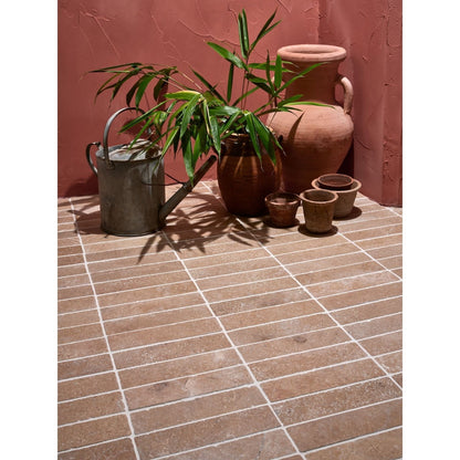 Buscot Limestone Parquet Tumbled & Etched Finish