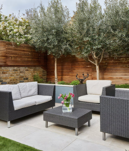 Buscot Limestone Paving Etched Finish