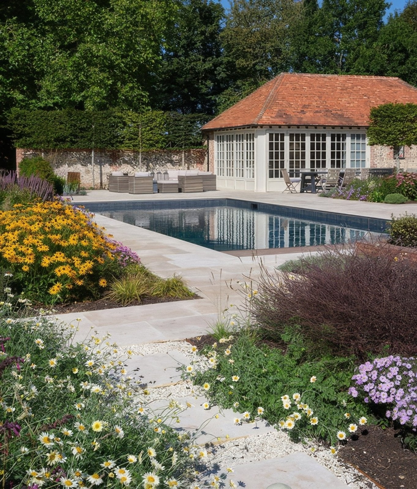 Buscot Limestone Paving Etched Finish