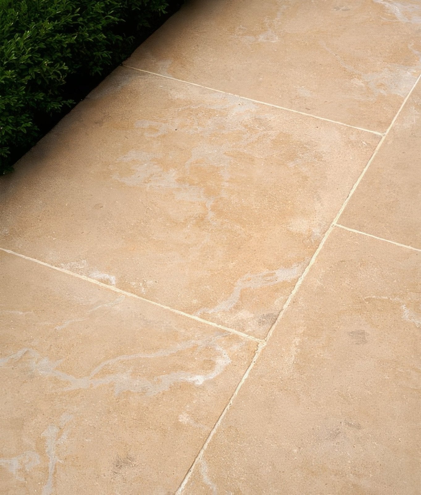 Buscot Limestone Paving Tumbled & Etched Finish