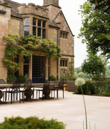 Buscot Limestone Paving Tumbled & Etched Finish