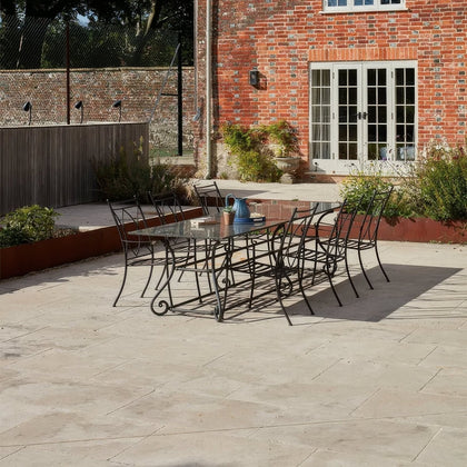 Tumbled & Etched Finish