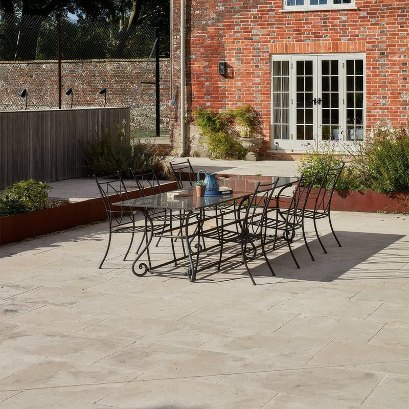 Buscot Limestone Tumbled & Etched Finish