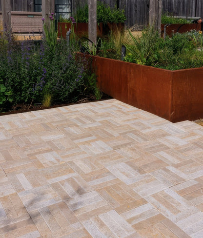 Buscot Limestone Tumbled & Etched Klinkers