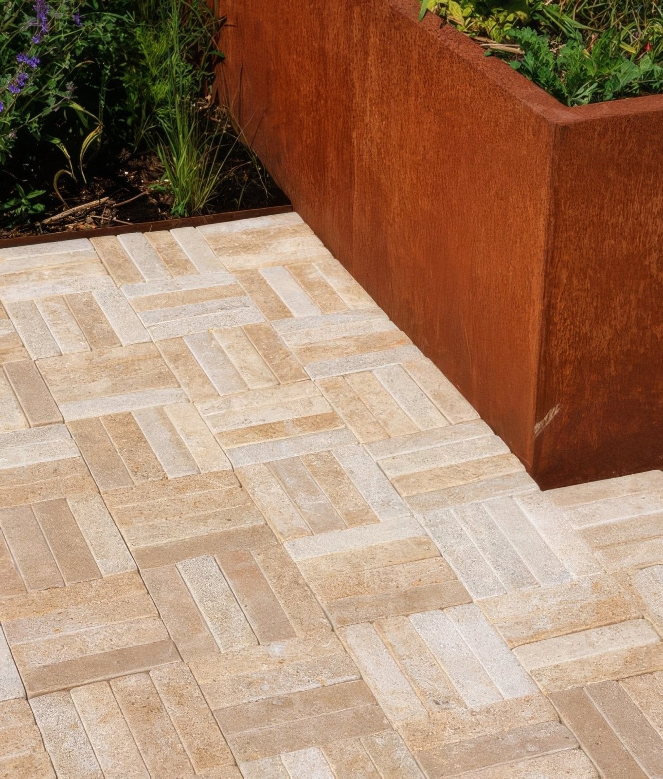 Buscot Limestone Tumbled & Etched Klinkers