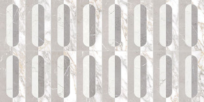 Byzantine Porcelain Palation Sculpted