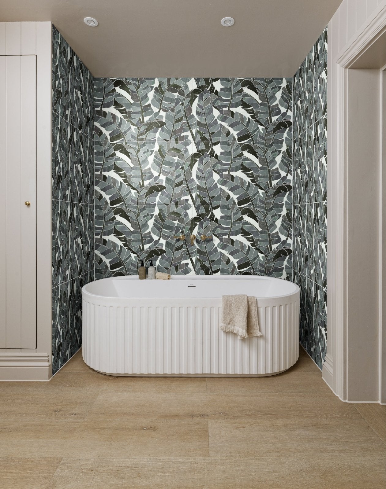 Byzantine Porcelain Palmette Sculpted