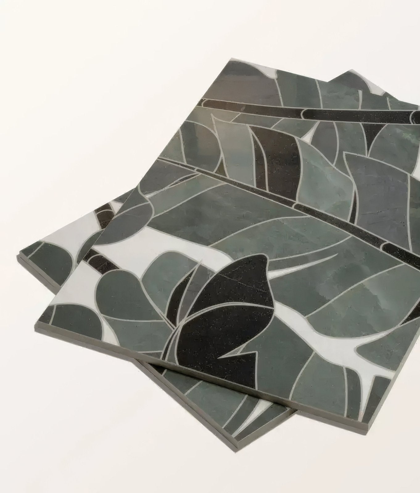 Byzantine Porcelain Palmette Sculpted