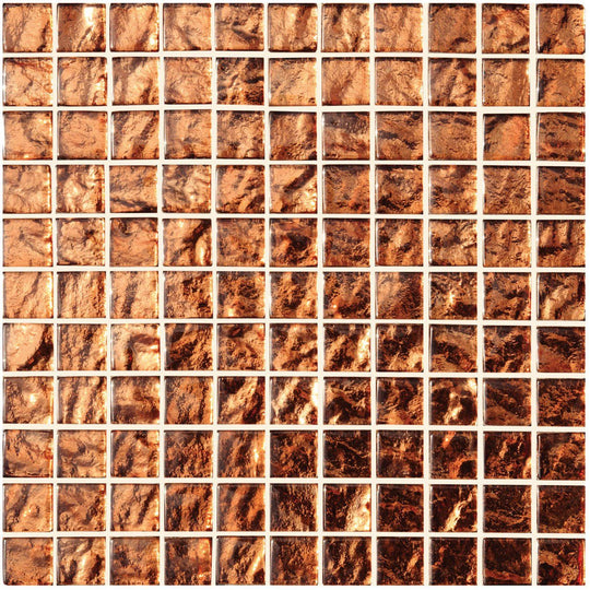Byzantium Copper Glass Mosaic - alternate view